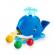 Jucarie balena cu bile multicolore bright starts