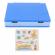 Laptop de jucarie cu sunete si lumini, plastic, 20 cm, albastru