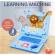 Laptop de jucarie cu sunete si lumini, plastic, 20 cm, albastru