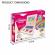 Laptop de jucarie cu sunete si lumini, plastic, 20 cm, roz
