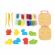 Set plastilina colorata pentru joaca creativa copii cu forme de animale si fructe