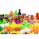 Set alimente fructe si legume ecotoys 120 piese