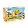 Set de constructii trenulet - 58 piese