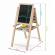 Tabla educationala cu doua fete si accesorii ricokids rk-803, 66 x 45 x 32 cm, natur