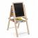 Tabla educationala cu doua fete si accesorii ricokids rk-803, 66 x 45 x 32 cm, natur