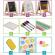 Tabla educationala cu doua fete si accesorii ricokids rk-803, 66 x 45 x 32 cm, natur