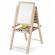 Tabla educationala cu doua fete si accesorii ricokids rk-803, 66 x 45 x 32 cm, natur