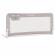 Bariera de protectie pentru pat 150 x 35 x 66 cm nukido 722300 - gri