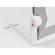 Bariera de protectie pentru pat 180 x 35 x 42 cm nukido 722400 - gri