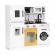 Bucatarie din lemn cu accesorii, sunete si led-uri ecotoys plk562