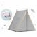Cort de joaca pentru copii cu lampa si 2 pernite nukido 107 x 116 x 110 cm - gri