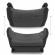 Inaltator auto 125-150 cm cu isofix kidwell ovan - black gray