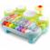 Jucarie educativa cu xilofon, pian, tobe si lumini ricokids rk-751