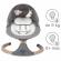 Leagan electric 2 in 1 kidwell luxi - wooden dark melange