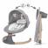 Leagan electric 2 in 1 kidwell luxi - wooden dark melange