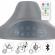 Leagan electric 2 in 1 kidwell luxi - wooden dark melange