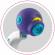 Masuta cu proiector pentru desene ricokids 773700 - mov
