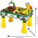 Masuta de joaca cu apa si nisip 2 in 1 - ferma john deere