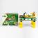 Masuta de joaca cu apa si nisip 2 in 1 - ferma john deere