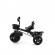 Tricicleta copii kinderkraft aveo malachite grey cu sezut rotativ