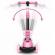 Trotineta 3 in 1 cu roti cu led ricokids todi 765400 - roz