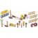 Antemergator din lemn tip atelier si diverse activitati, 40 x 28 x 43 cm, ricokids