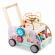 Antemergator din lemn tip magazin cu inghetata si diverse activitati, 48 x 27.5 x 40.5 cm, ricokids