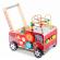Antemergator din lemn tip masina de pompieri si diverse activitati, 48 x 27.5 x 40.5 cm, ricokids
