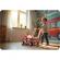 Antemergator din lemn tip masina de pompieri si diverse activitati, 48 x 27.5 x 40.5 cm, ricokids