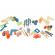 Atelier de lucru din lemn cu accesorii incluse, 60 x 30 x 75.5 cm, ricokids