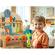 Atelier de lucru din lemn cu accesorii incluse, 60 x 30 x 75.5 cm, ricokids