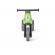 Bicicleta fara pedale cu cosulet pentru ghidon funny wheels rider sport 2 in 1 verde