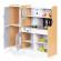 Bucatarie din lemn pentru copii cu accesorii, 90.3 x 31 x 90 cm, ecotoys