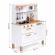 Bucatarie mare din lemn pentru copii cu accesorii, 70 x 30 x 93.5 cm, ecotoys