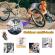Cheie multifunctionala, tip breloc, 18 in 1, forma de fulg, metal, argintiu Vivo 18MT-SILVER
