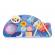 Masuta din lemn cu instrumente muzicale ecotoys