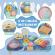 Masuta din lemn cu instrumente muzicale ecotoys