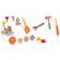 Mini atelier de lucru din lemn cu accesorii incluse, 30 x 25 x 30 cm, ricokids rk-877