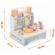 Mini atelier de lucru din lemn cu accesorii incluse, 30 x 25 x 30 cm, ricokids rk-877