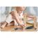 Rampa din lemn cu 4 masinute incluse, 25.5 x 9 x 30 cm, nukido