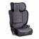 Scaun auto cu isofix ecotoys, grupa 100-150 cm, i-size, omologare r129/03 - gri
