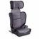 Scaun auto cu isofix ecotoys, grupa 100-150 cm, i-size, omologare r129/03 - gri