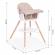 Scaun de masa 2 in 1 ecotoys hc508 - bej