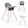 Scaun de masa 2 in 1 ecotoys hc508 - gri