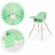 Scaun de masa 2 in 1 ecotoys hc508 - verde