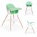 Scaun de masa 2 in 1 ecotoys hc508 - verde