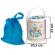 Set educational cu blocuri din lemn, 100 piese, ricokids