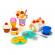 Set tort aniversar cu accesorii, 76 de elemente, ecotoys