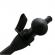 Baston tonfa autoaparare, ideallstore®, 59 cm, negru, suport inclus