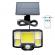 Lampa solara jd2096ba, suport prindere, senzor, telecomanda, 40w